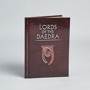 Lords of the Daedra The Elder Scrolls V: Skyrim Hardcover Collectible Book